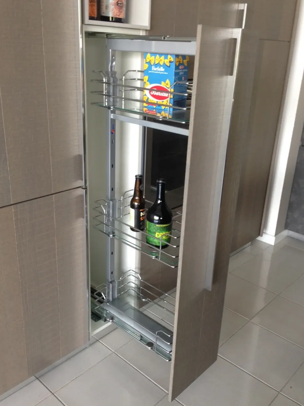 Cucina altri colori moderna lineare Kalea Cesar in Offerta Outlet