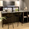 Cucina altri colori moderna con isola Scavolini Motus