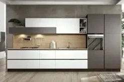 Cucina An design grigio lineare Arredo3 scontata 38%