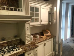 Cucina Anna classica bianca ad angolo Arrex