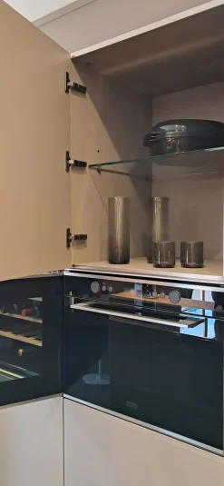 Cucina antracite design con isola Lago Cucina lago