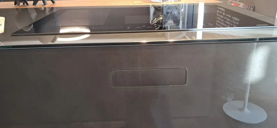 Cucina antracite design con isola Lago Cucina lago