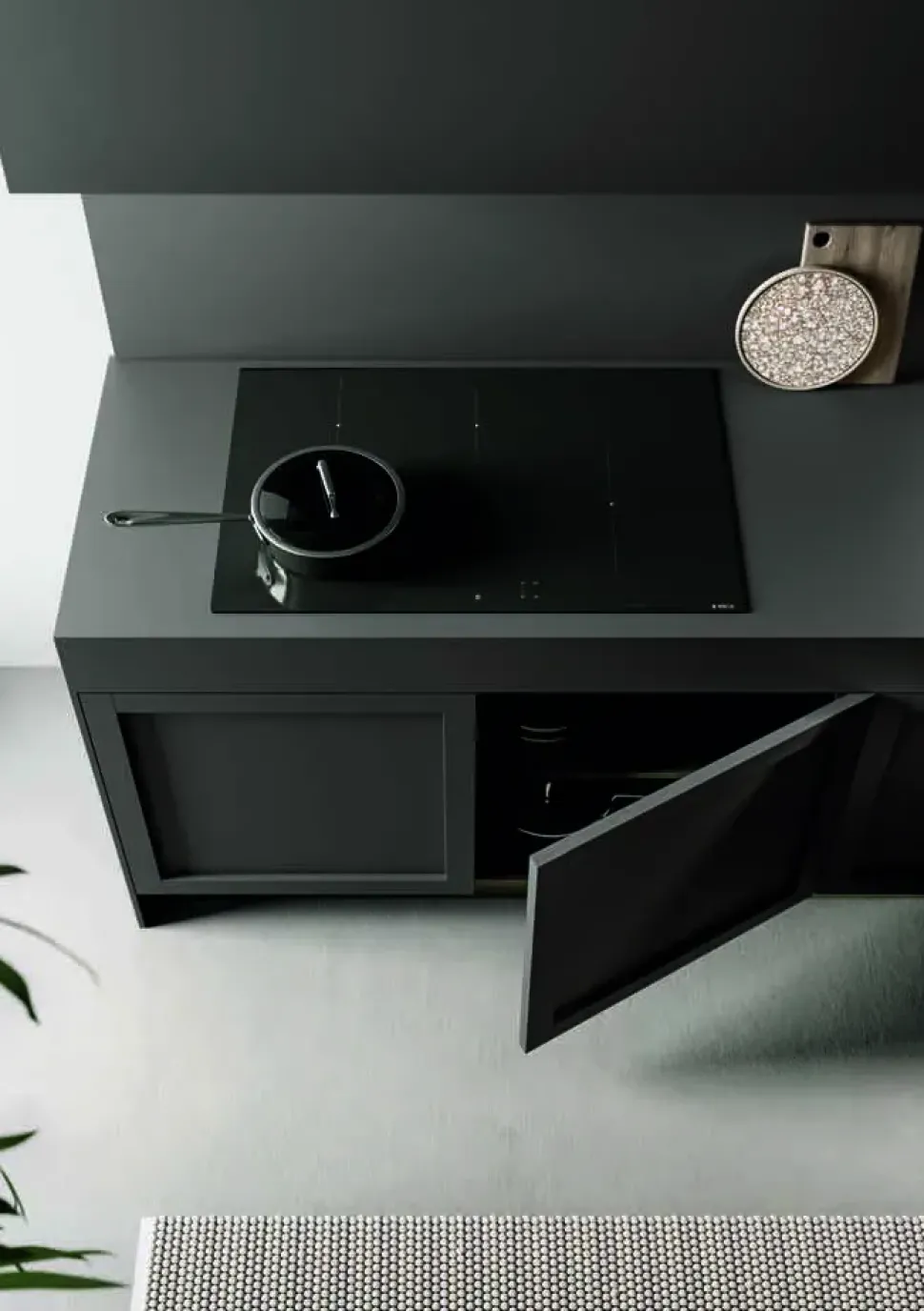 Cucina antracite design Penta / lungomare compo 11 Colombini casa scontata