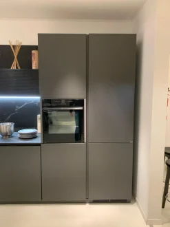 Cucina antracite moderna lineare Libra Scavolini