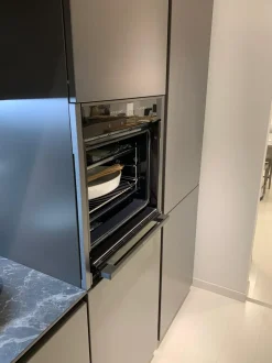 Cucina antracite moderna lineare Libra Scavolini