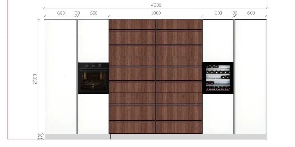 CUCINA Aran ad isola Lab13 SCONTATA