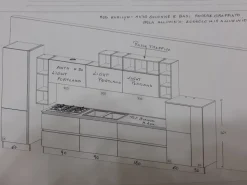 CUCINA Aran lineare Marylin SCONTATA