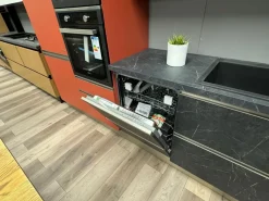 Cucina Aria design altri colori Febal ad angolo scontata 55%