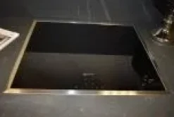 Cucina Arredo3 country lineare grigio in laccato opaco Factory