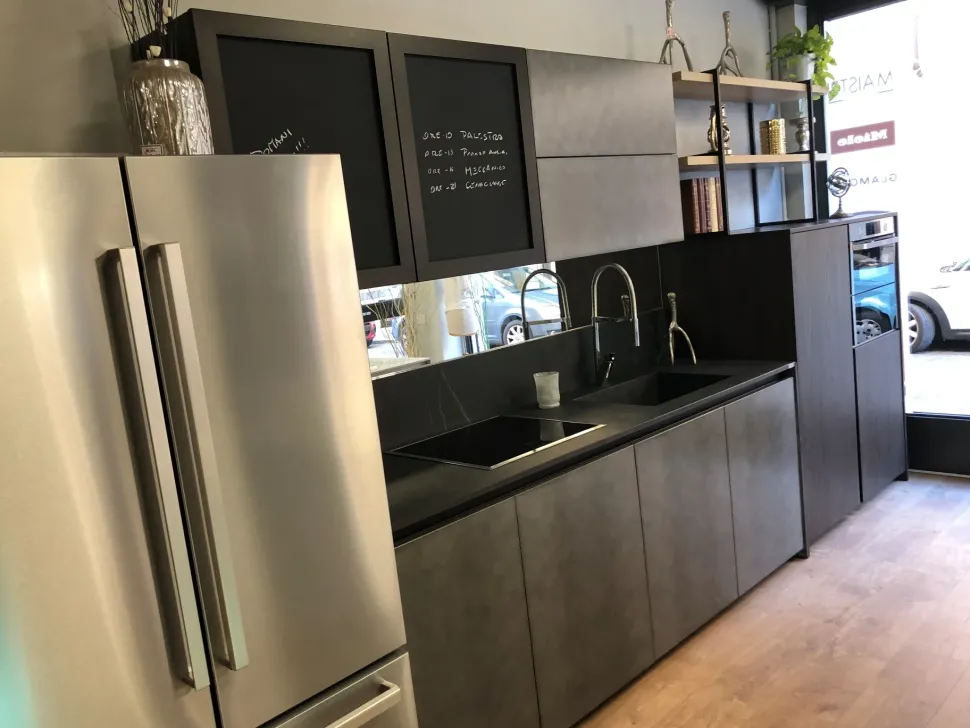CUCINA Arredo3 lineare Cemento SCONTATA 40%
