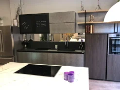 CUCINA Arredo3 lineare Cemento SCONTATA 40%