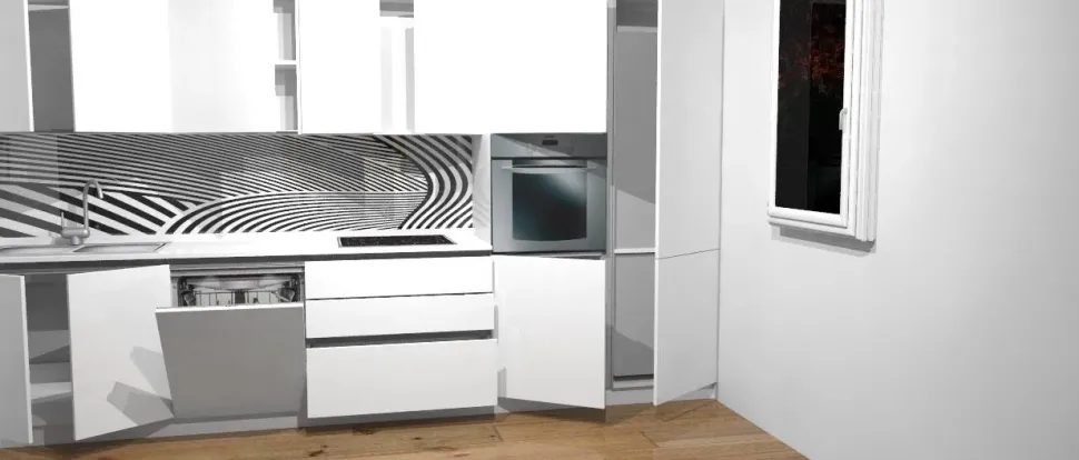 CUCINA Arredo3 lineare Gianna SCONTATA 39%