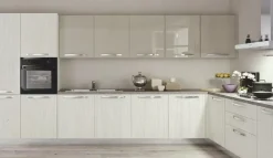 Cucina Arredo3 moderna ad angolo altri colori in laminato materico Cucina modello cloe della arredo3 cucine