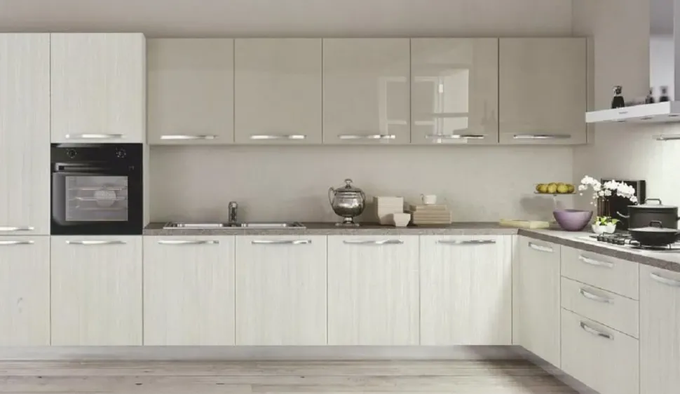 Cucina Arredo3 moderna ad angolo altri colori in laminato materico Cucina modello cloe della arredo3 cucine