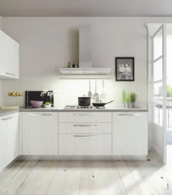 Cucina Arredo3 moderna ad angolo altri colori in laminato materico Cucina modello cloe della arredo3 cucine