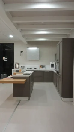 Cucina Arrex Bianca Inglese Legno