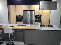 CUCINA Artigianale ad isola K2 z6 SCONTATA