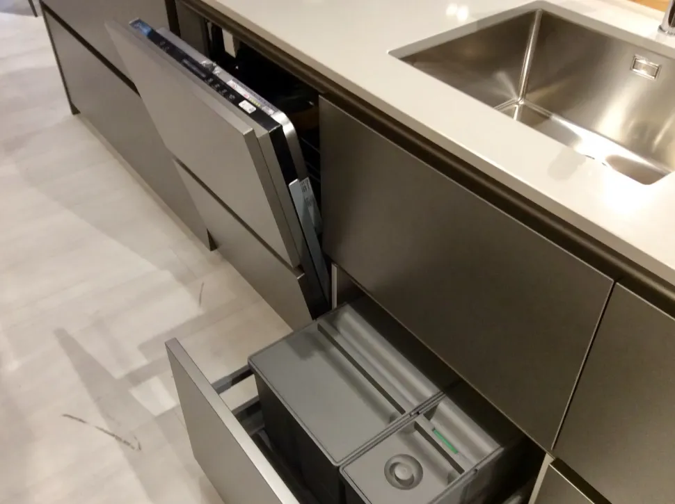 CUCINA Artigianale ad isola K2 z6 SCONTATA