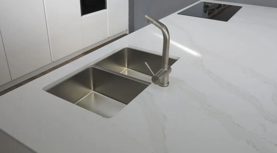 CUCINA Artigianale ad isola U810 cristal SCONTATA