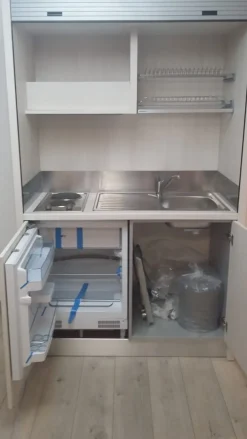 CUCINA Artigianale Cucina monoblocco a scomparsa 102-k PREZZO OUTLET