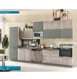 Cucina Artigianale Cucina new ambra 360d OFFERTA OUTLET sconto 39%