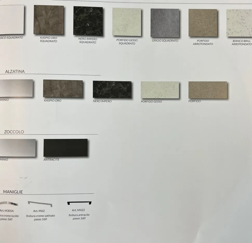 Cucina Artigianale Greta OFFERTA OUTLET sconto 40%