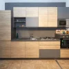 CUCINA Artigianale lineare Rovere antracite SCONTATA 44%