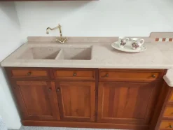 Cucina Artigianale U816 arte povera OFFERTA OUTLET