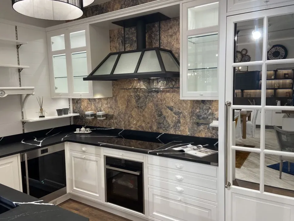 Cucina Bellagio ad angolo Marchi cucine con uno sconto imperdibile