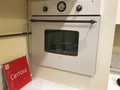 Cucina bianca classica ad angolo Certosa Febal