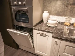 Cucina bianca classica lineare Agnese Lube cucine