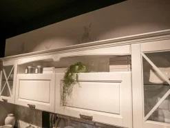 Cucina bianca classica lineare Agnese Lube cucine