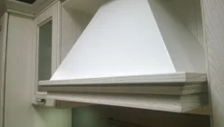 Cucina bianca country lineare Gicinque Laguna