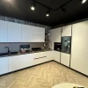 Cucina bianca design ad angolo Stosa Young