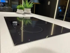 Cucina bianca design con isola Clover Lube cucine a soli 17800 Euro