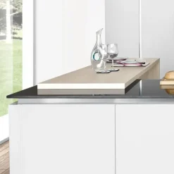 Cucina bianca design con penisola Mary Spagnol cucine a soli 18607 Euro