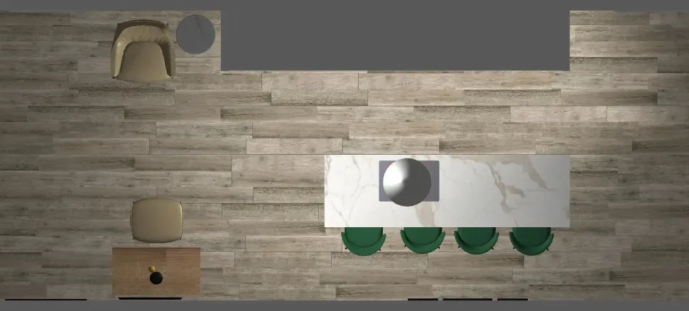 Cucina bianca design con isola Kali Arredo3 in offerta