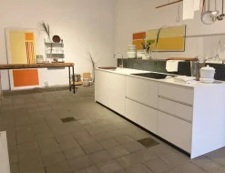 Cucina bianca design lineare Modulnova Cucina skill a soli 13500 Euro