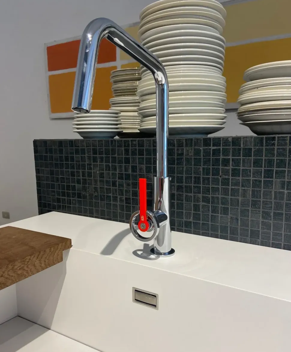 Cucina bianca design lineare Modulnova Cucina skill a soli 13500 Euro