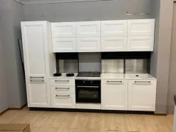 Cucina bianca design lineare Asia Forma 2000