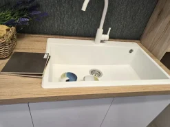 Cucina bianca moderna ad angolo Net cucine Pet kelly a soli 5840 Euro