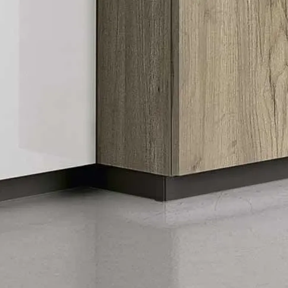 Cucina bianca moderna lineare Spagnol cucine Vivere 1