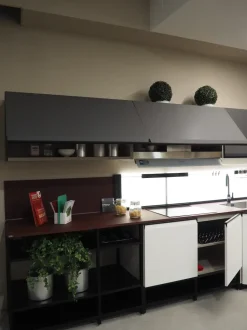Cucina bianca moderna lineare Cucina formalia Scavolini in Offerta Outlet