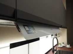 Cucina bianca moderna lineare Cucina formalia Scavolini in Offerta Outlet