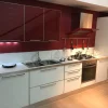 Cucina bianca moderna lineare Modello diamante Veneta cucine scontata
