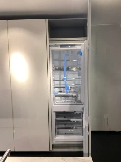 Cucina bianca moderna Phoenix 840 Poliform in Offerta Outlet