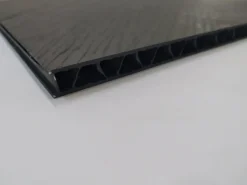 Cucina Binova design ad isola rovere moro in legno Mantis + bluna laccato