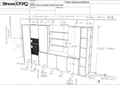 Cucina Bluna di Binova in Offerta Outlet -52%