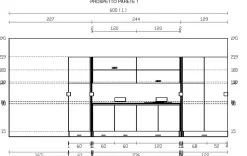 Cucina Capri moderna rovere chiaro Imab ad angolo scontata 50%