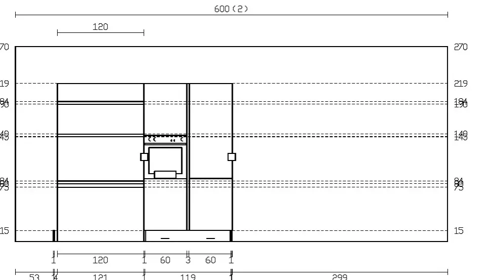 Cucina Capri moderna rovere chiaro Imab ad angolo scontata 50%